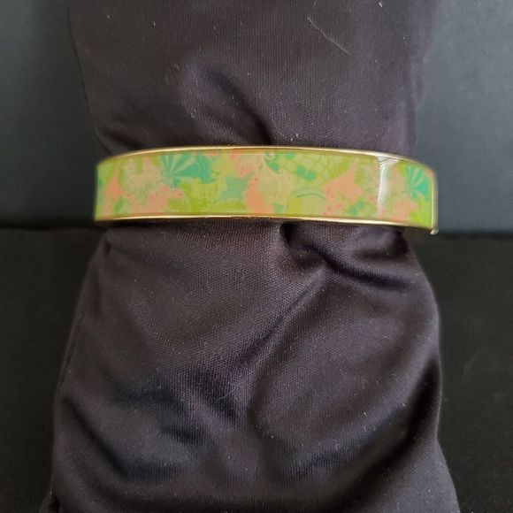 Lilly Pulitzer Green and Pink Bracelet - Picture 1 of 8